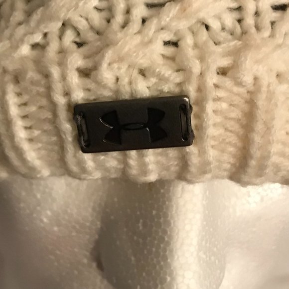 Under Armour White Womens Activewear Sport Cut Toboggan - Picture 2 of 5